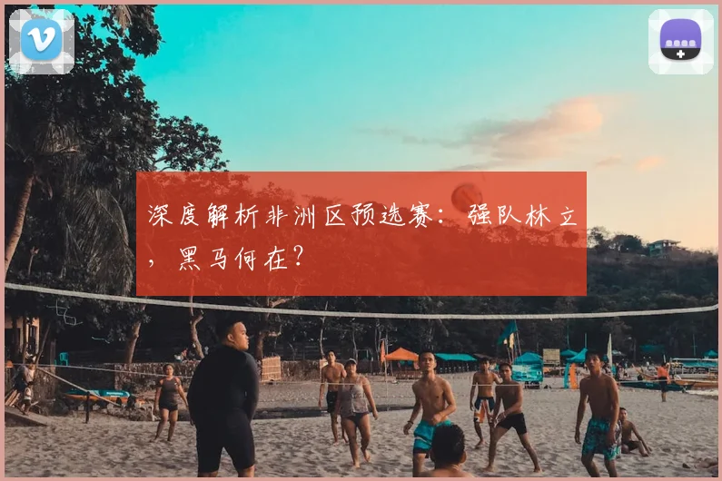 深度解析非洲区预选赛:强队林立,黑马何在?